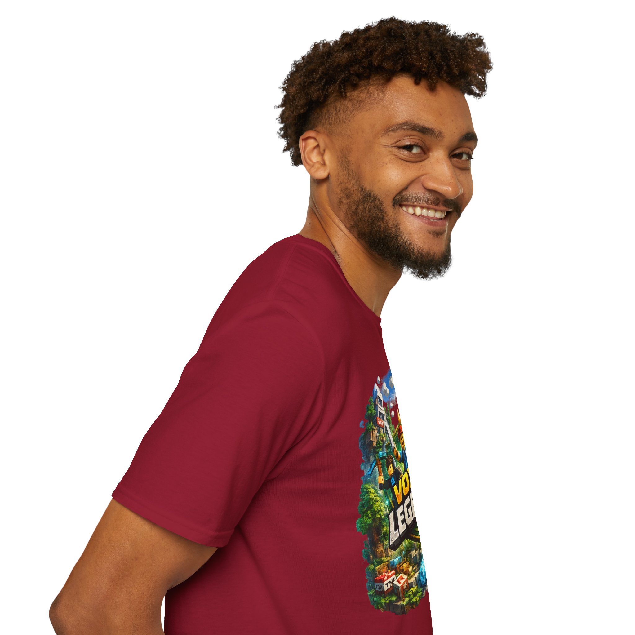 Voxel Legends T-Shirt — Block World Adventure - Image 8