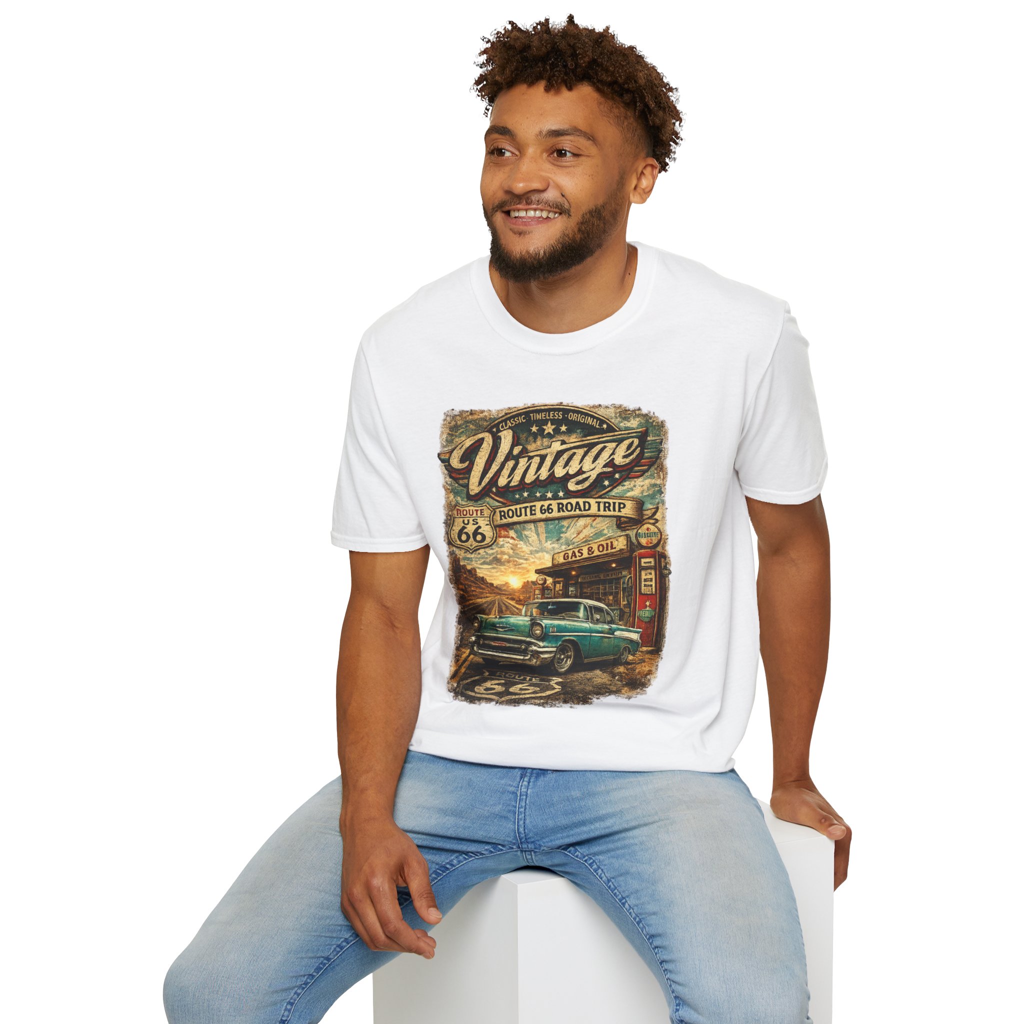 Route 66 T Shirt — Retro Route 66 Memories - Image 9