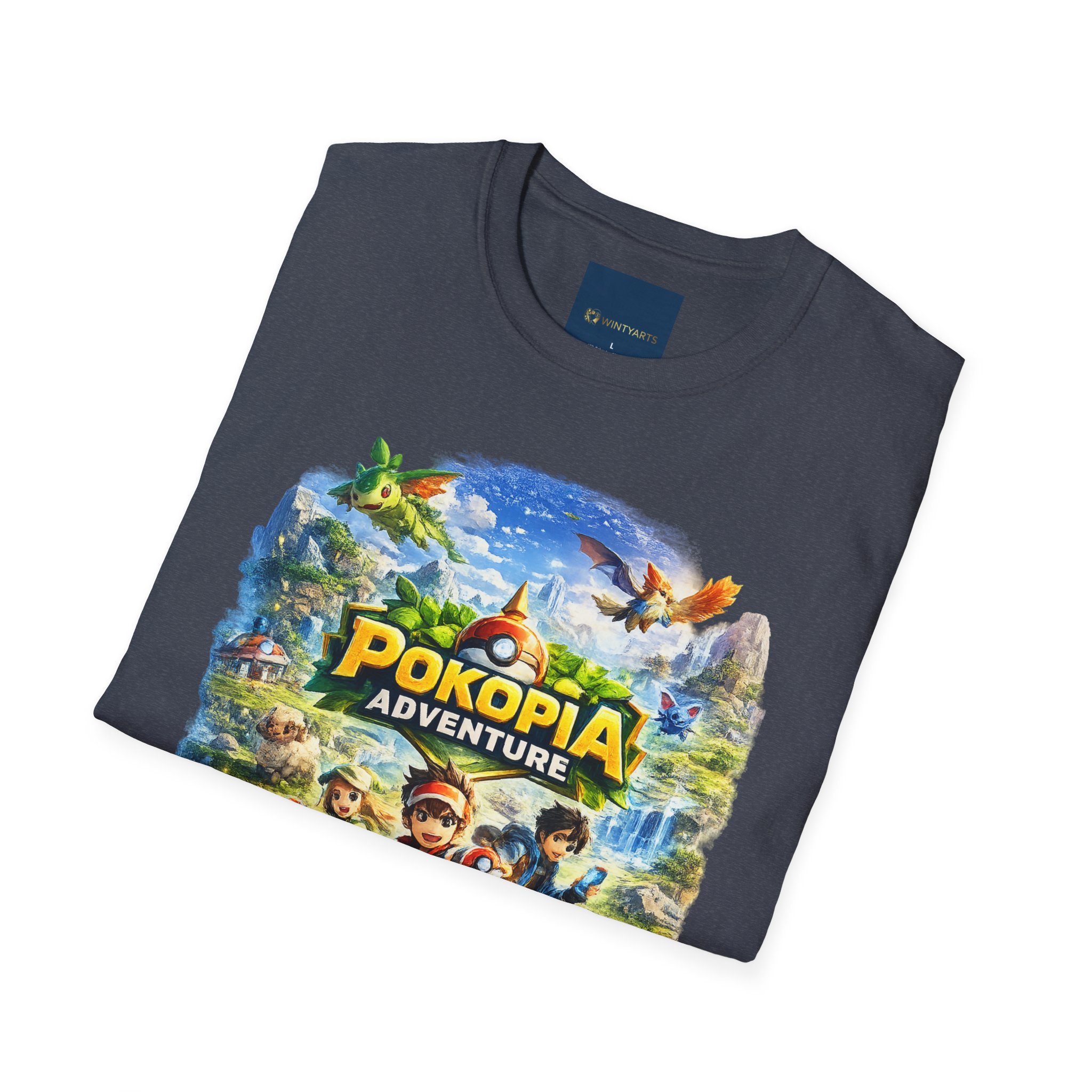 Pokopia Adventure T Shirt — Pokopia Adventure Creature Quest - Image 5