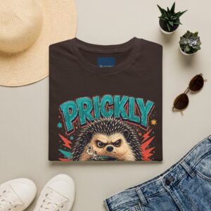 Prickly T-Shirt —Prickly handle with care before coffee
