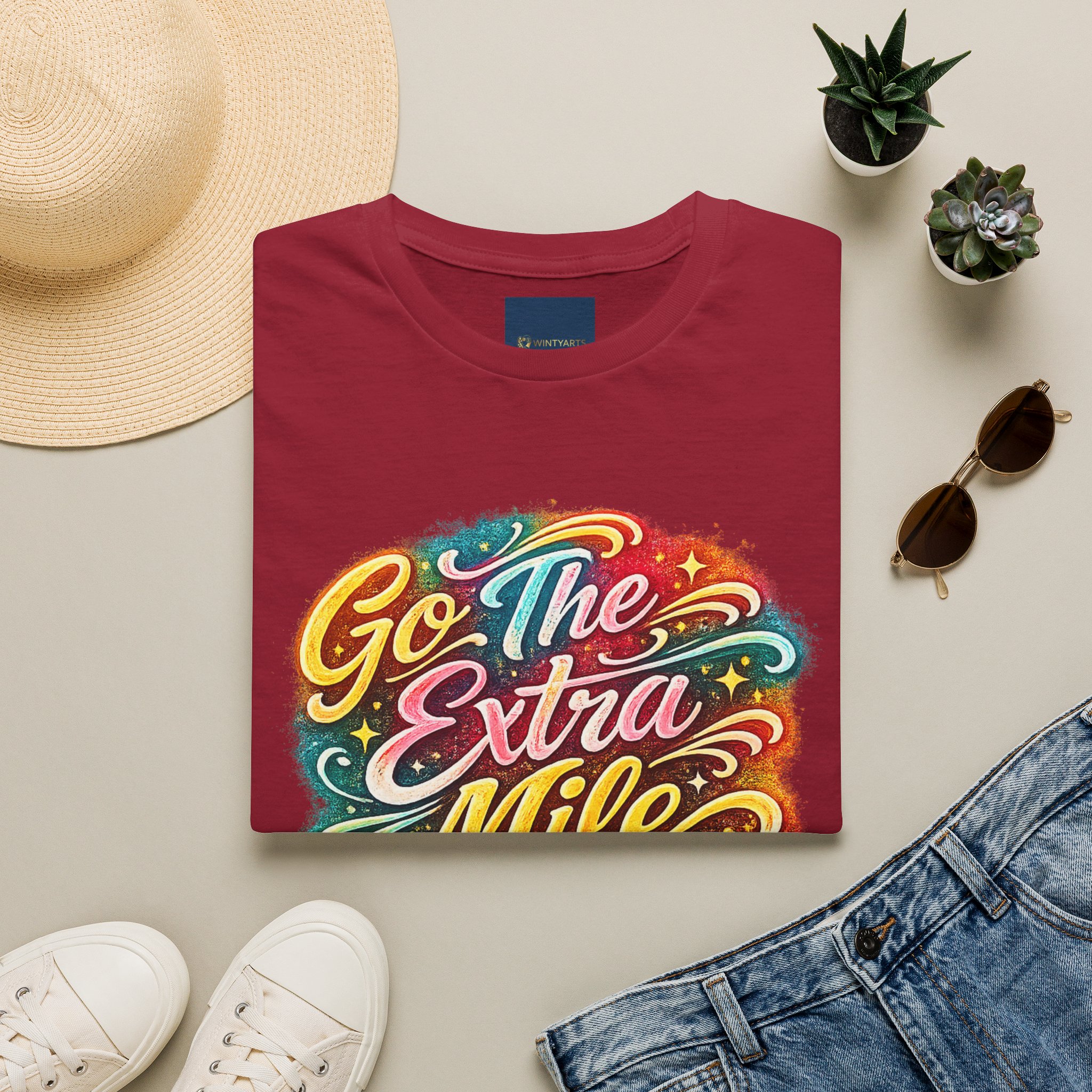 Extra Mile T Shirt — Go The Extra Mile - Image 18