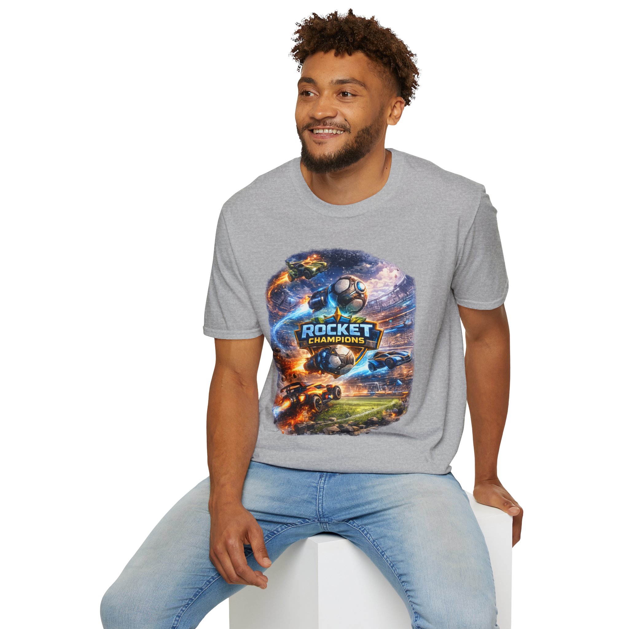 Rocket Champions T Shirt — Rocket Champions Arena Showdown - Image 9