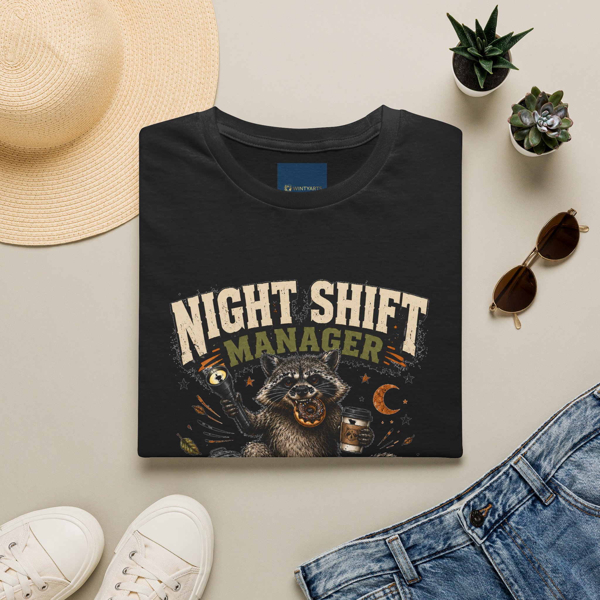 Night Shift Manager T-Shirt — Night shift manager quality control since 2 am - Image 13