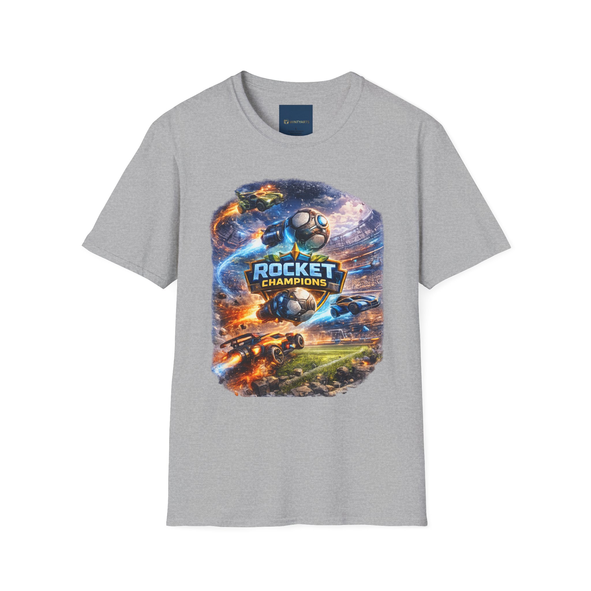 Rocket Champions T Shirt — Rocket Champions Arena Showdown - Image 2