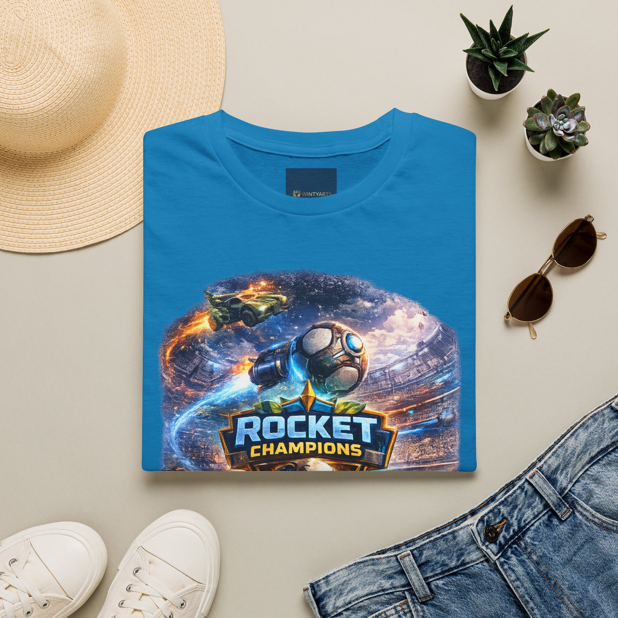 Rocket Champions T Shirt — Rocket Champions Arena Showdown - Image 16