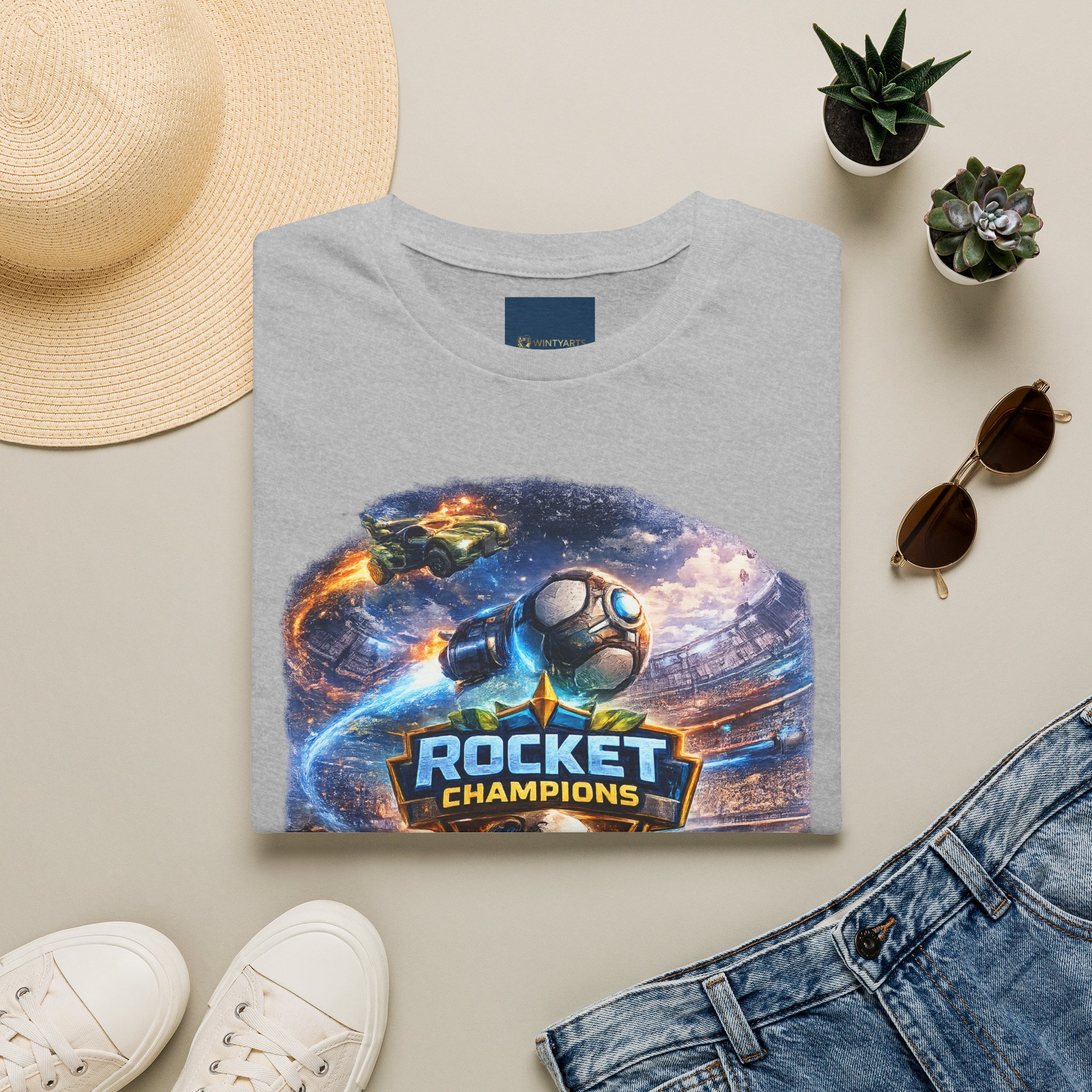 Rocket Champions T Shirt — Rocket Champions Arena Showdown