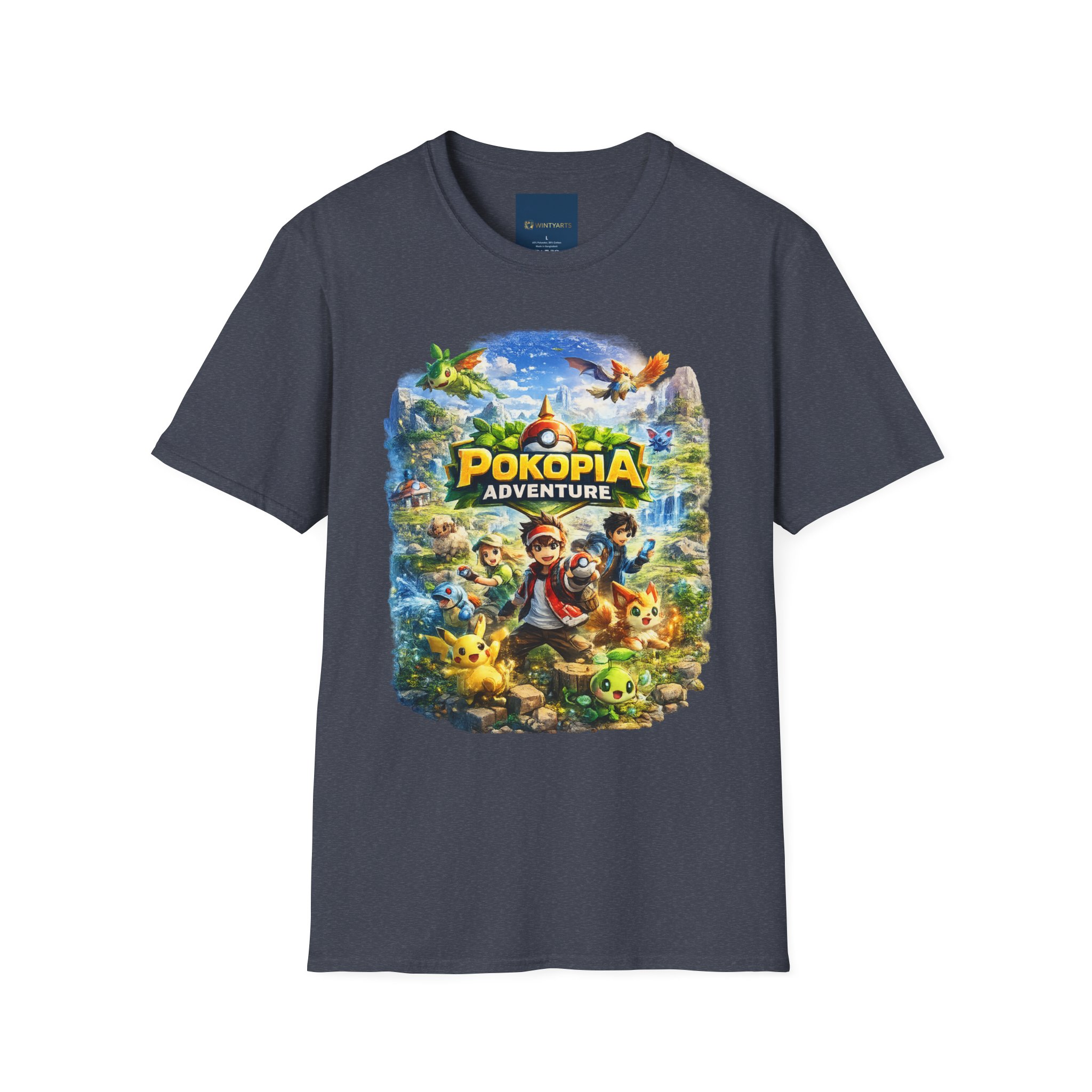 Pokopia Adventure T Shirt — Pokopia Adventure Creature Quest - Image 2