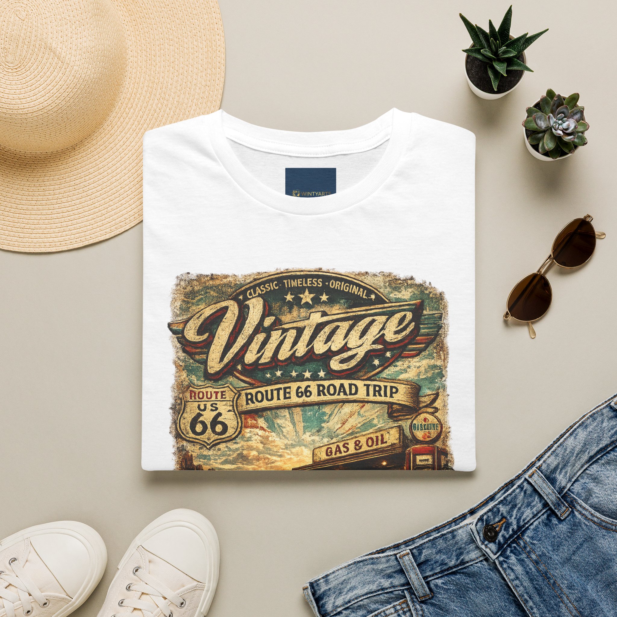 Route 66 T Shirt — Retro Route 66 Memories