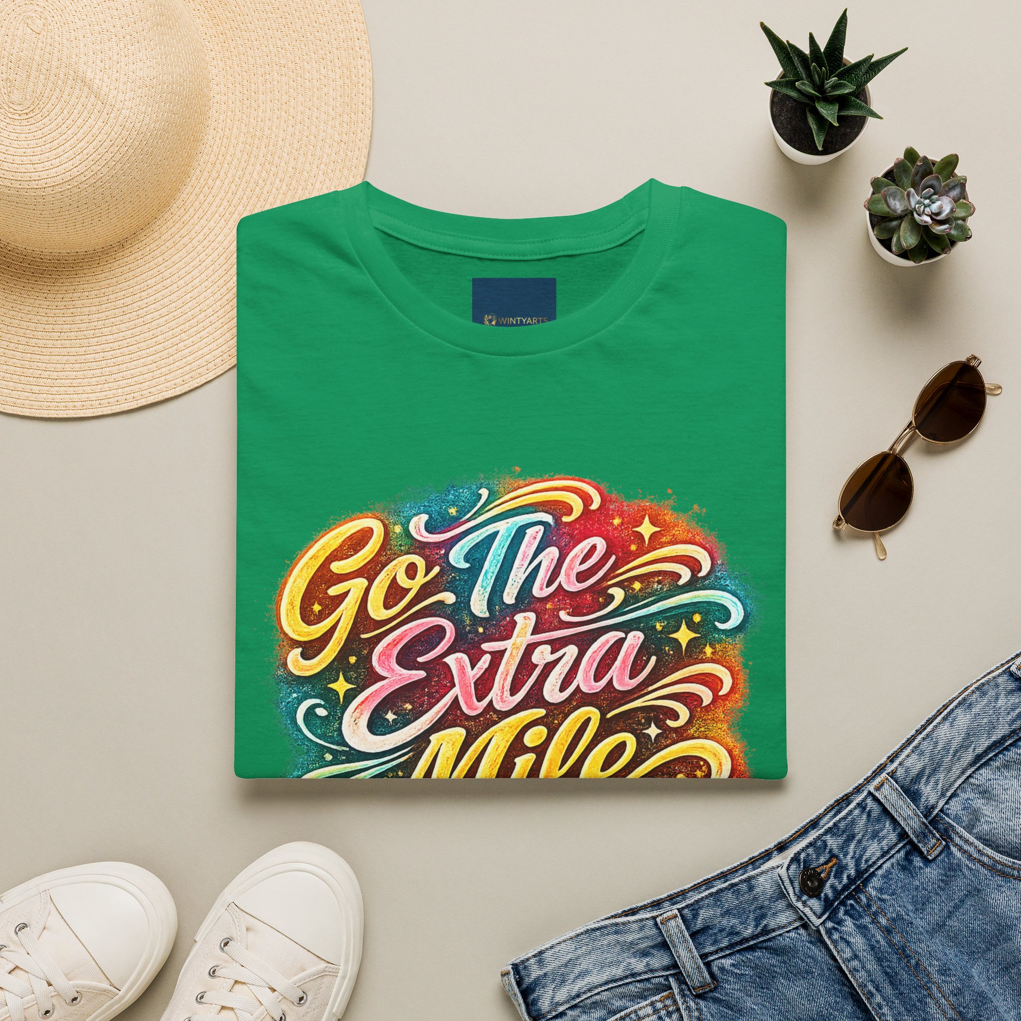 Extra Mile T Shirt — Go The Extra Mile - Image 19