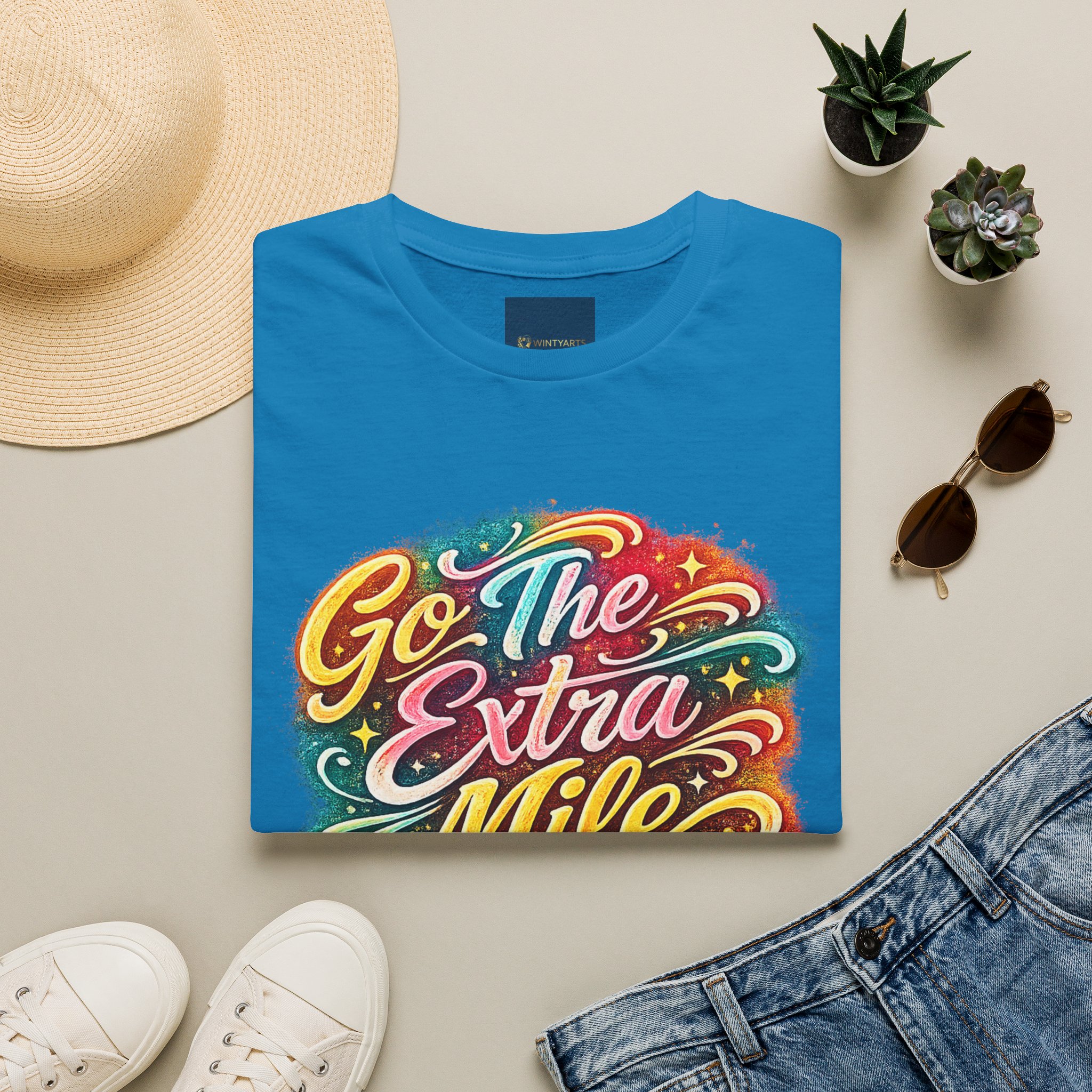 Extra Mile T Shirt — Go The Extra Mile - Image 16