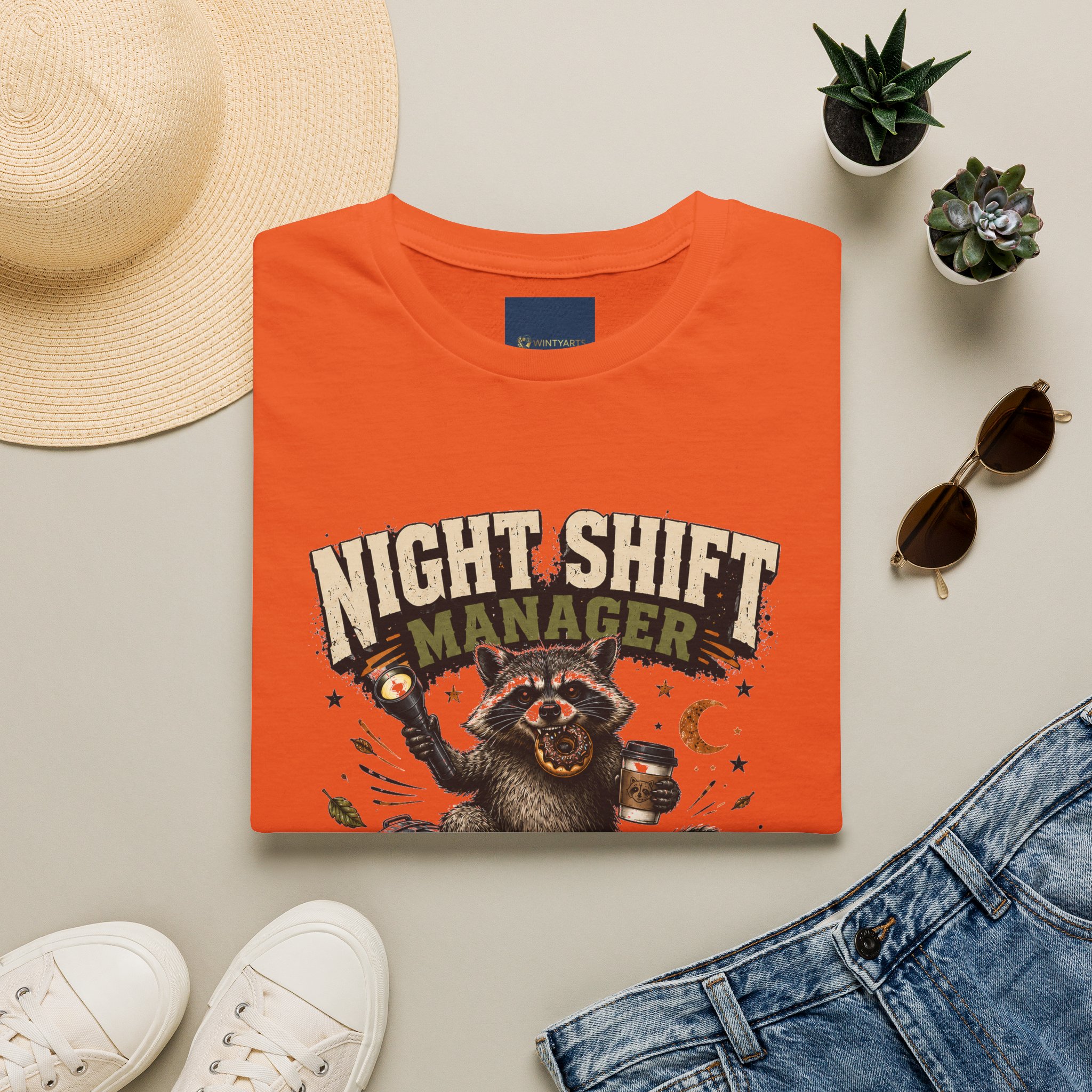 Night Shift Manager T-Shirt — Night shift manager quality control since 2 am - Image 17