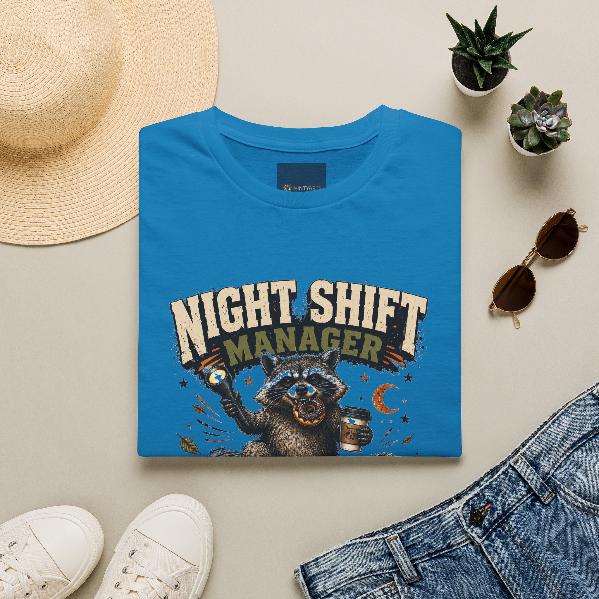 Night Shift Manager T-Shirt — Night shift manager quality control since 2 am - Image 16