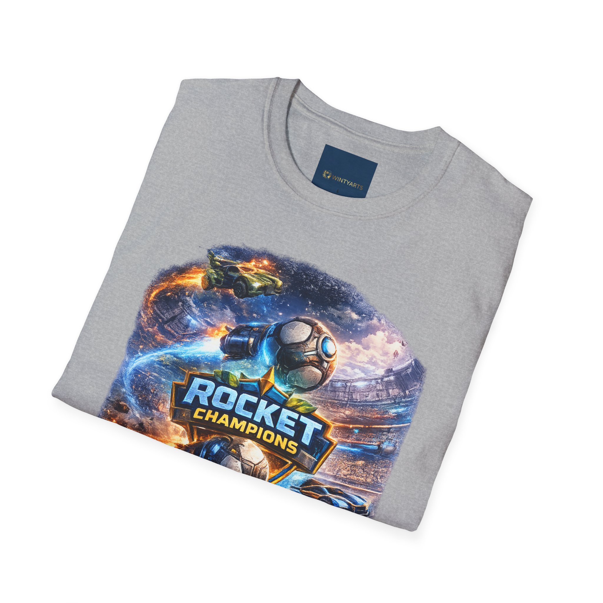 Rocket Champions T Shirt — Rocket Champions Arena Showdown - Image 5