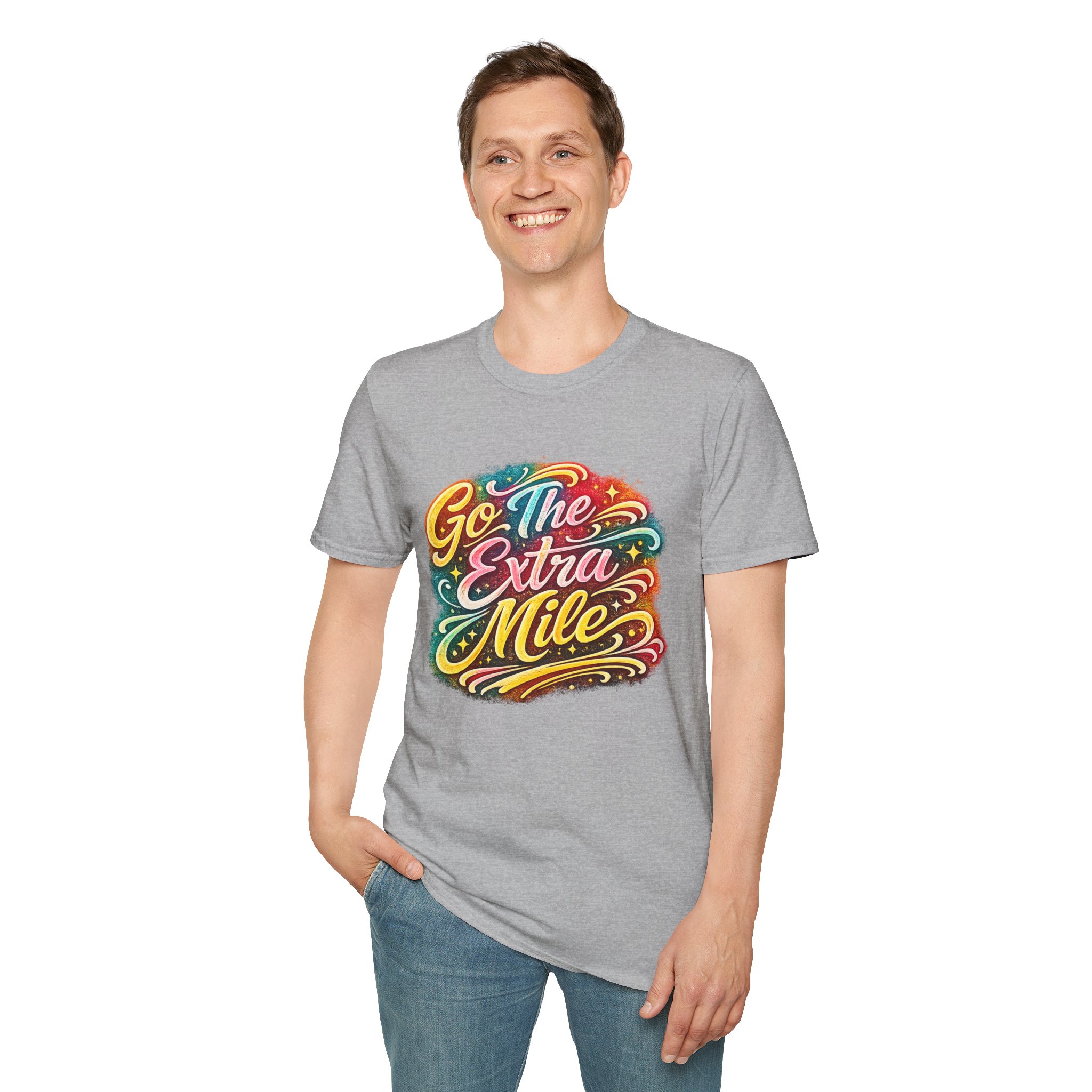 Extra Mile T Shirt — Go The Extra Mile - Image 6