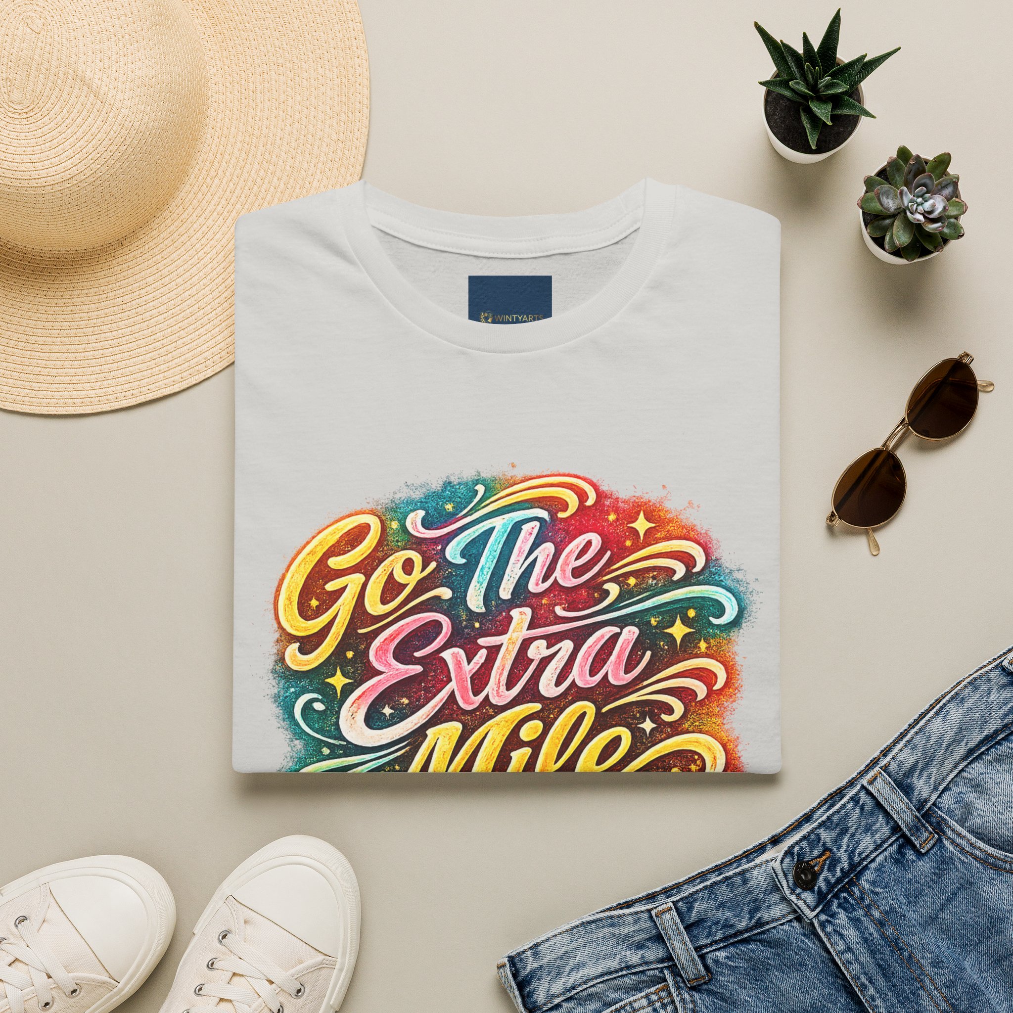 Extra Mile T Shirt — Go The Extra Mile - Image 15