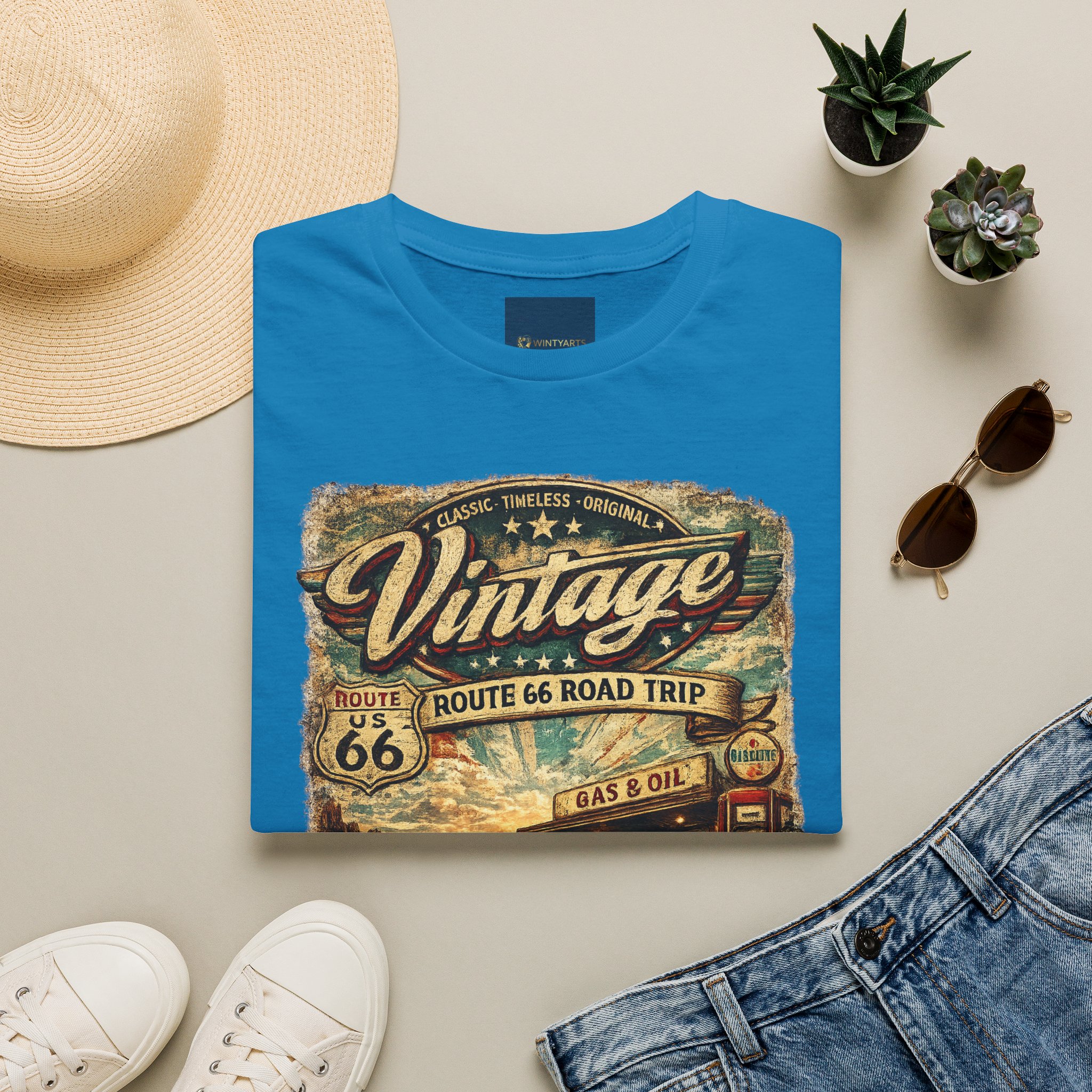 Route 66 T Shirt — Retro Route 66 Memories - Image 16