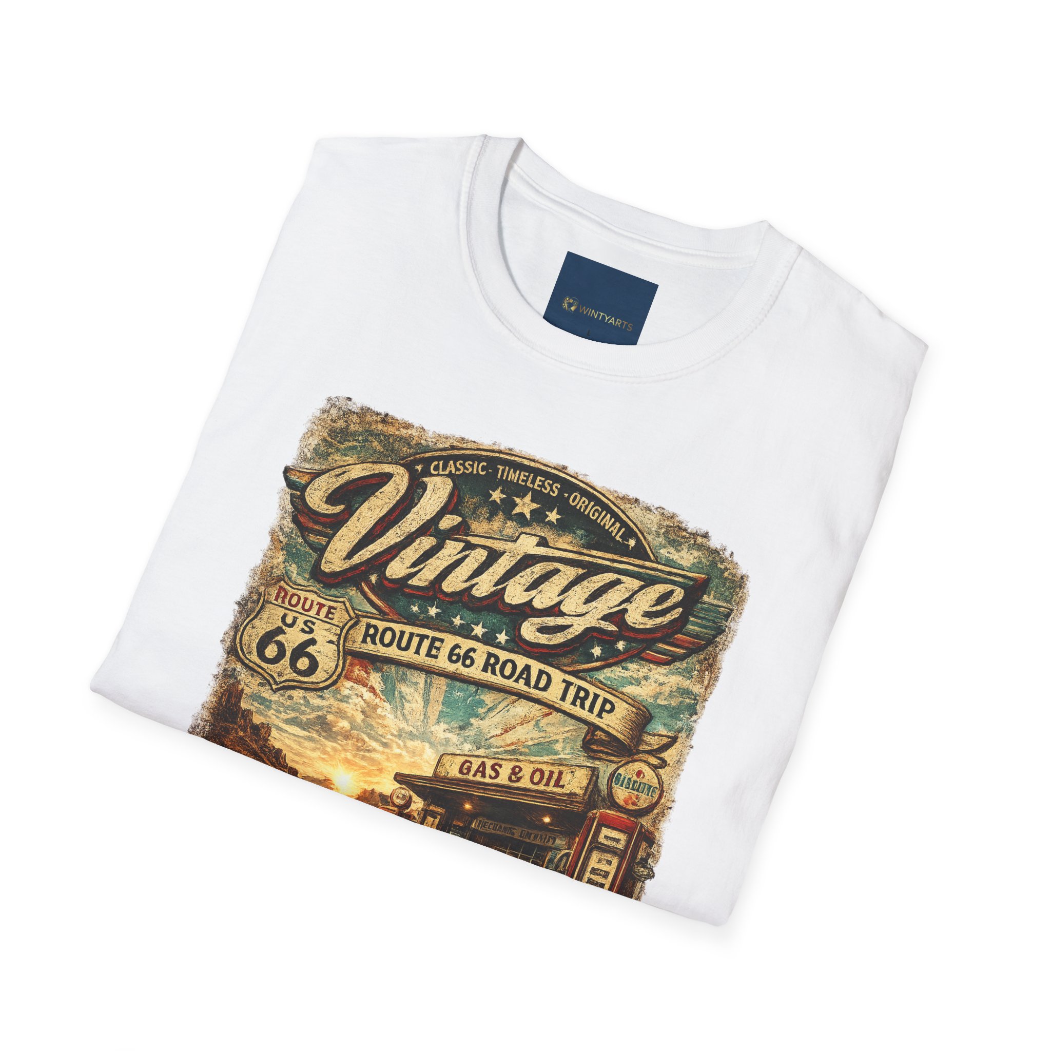Route 66 T Shirt — Retro Route 66 Memories - Image 5