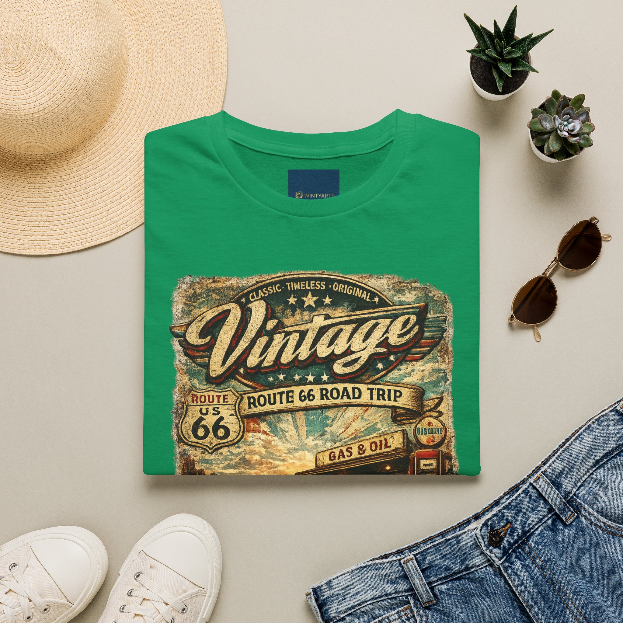 Route 66 T Shirt — Retro Route 66 Memories - Image 19