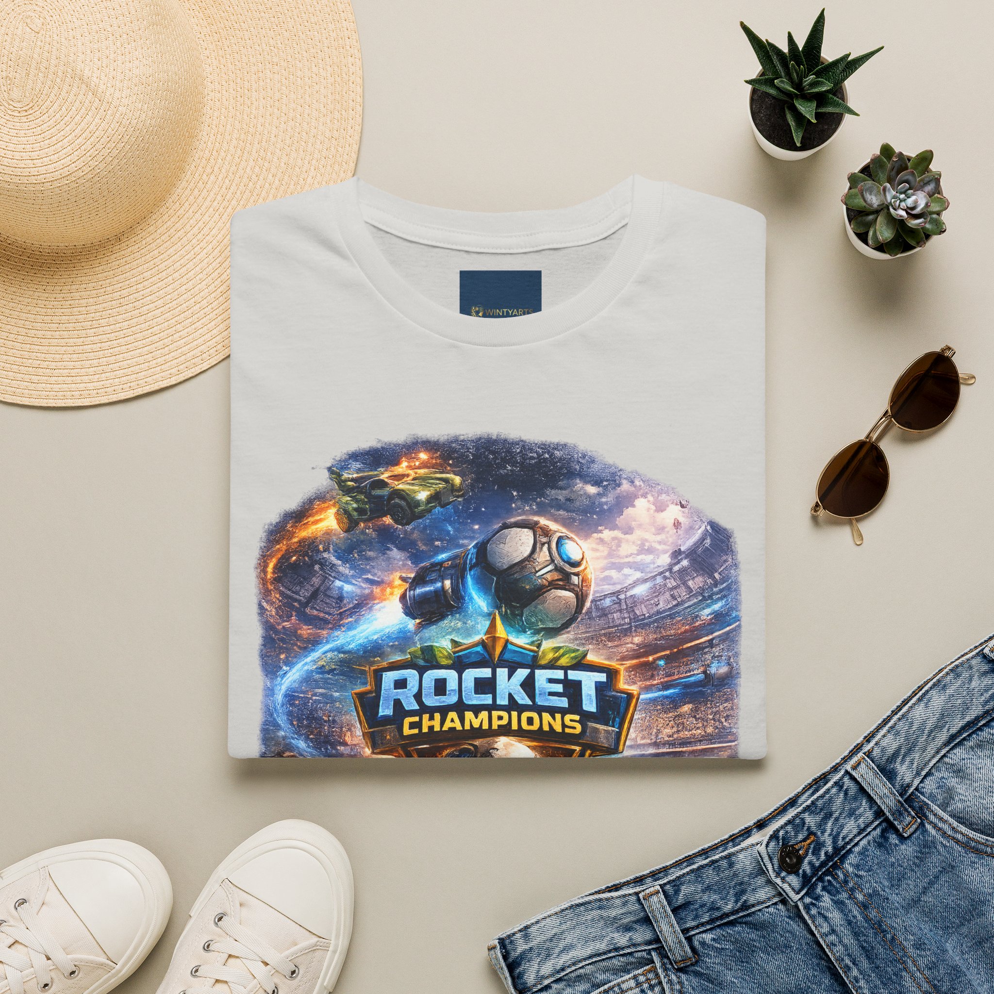Rocket Champions T Shirt — Rocket Champions Arena Showdown - Image 15