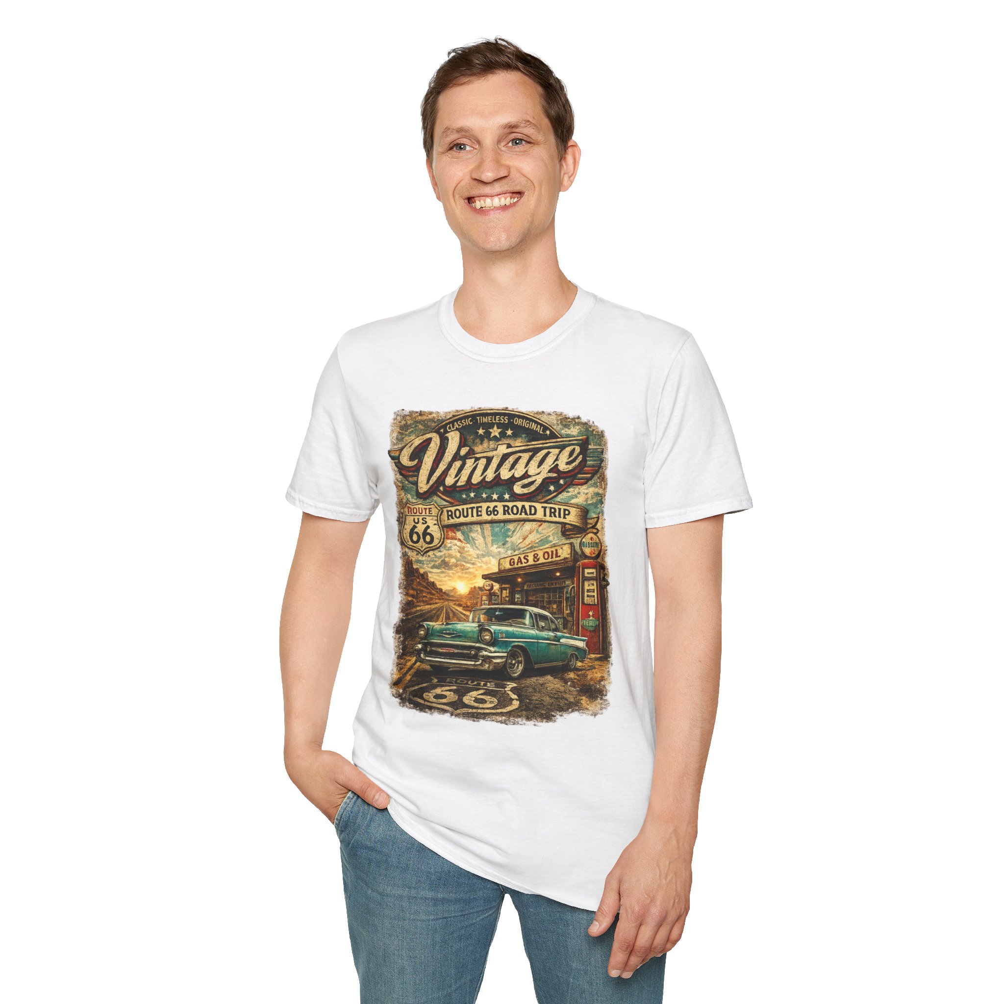 Route 66 T Shirt — Retro Route 66 Memories - Image 6