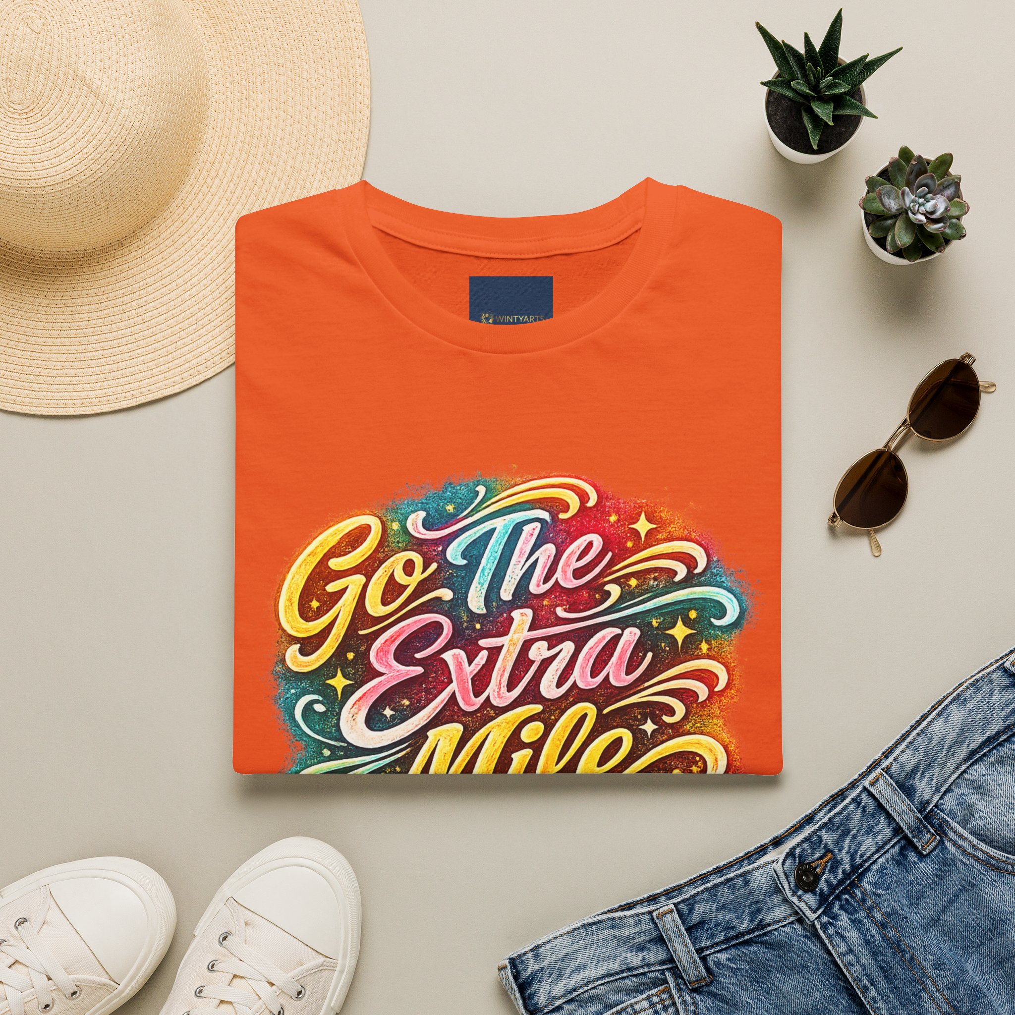 Extra Mile T Shirt — Go The Extra Mile - Image 17