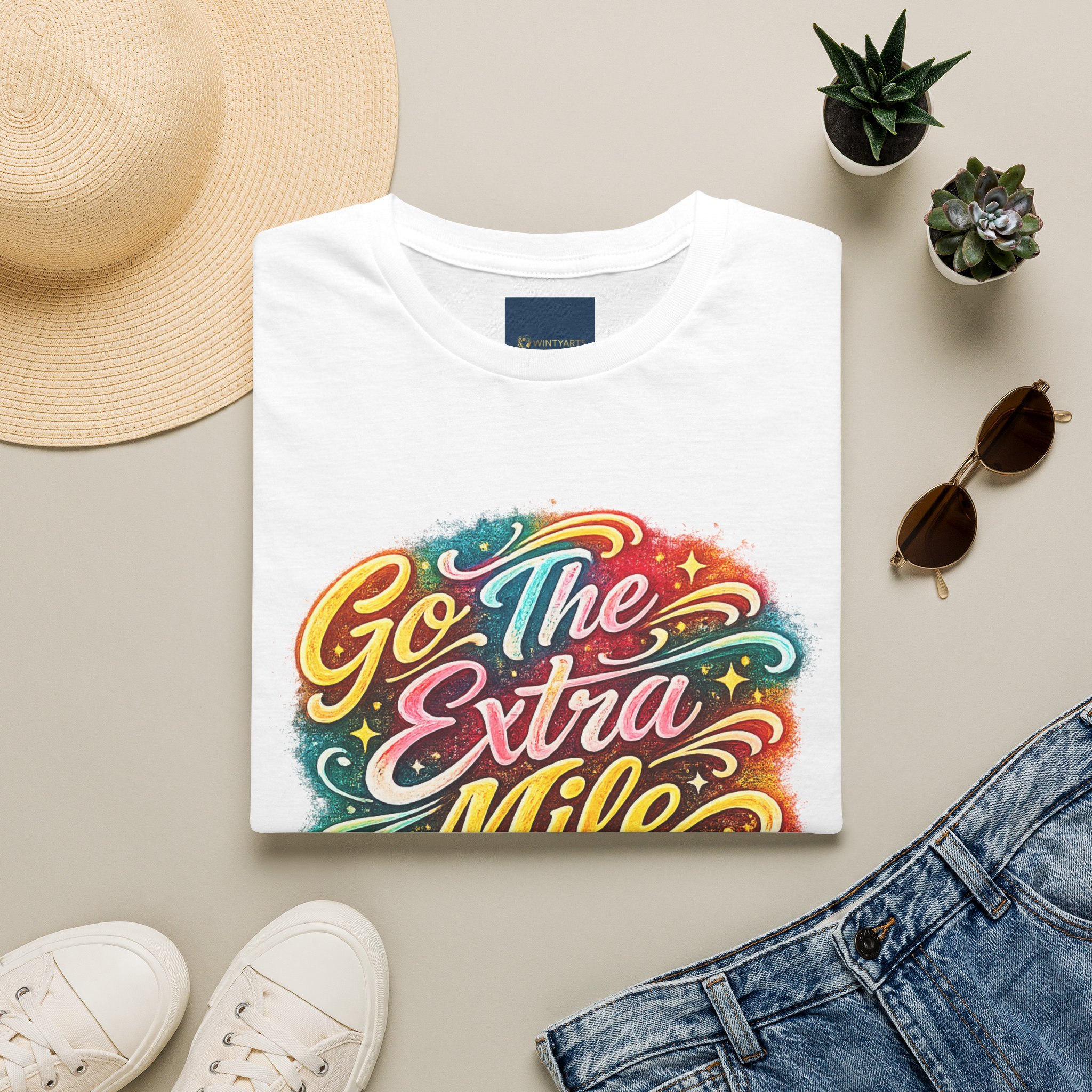 Extra Mile T Shirt — Go The Extra Mile - Image 11
