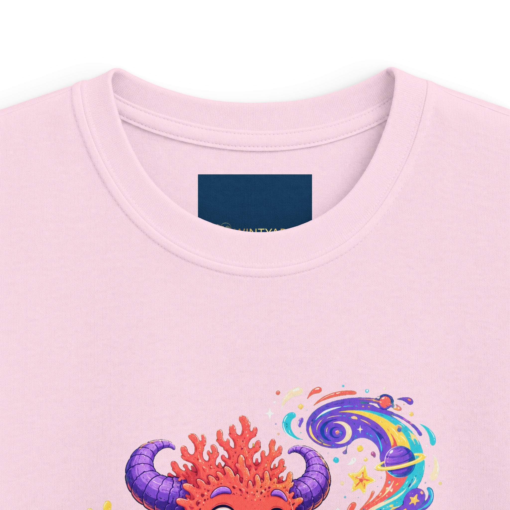 Kids Tee - "Create Your Own Magic" Cute Monster Magic Book Design - Image 17