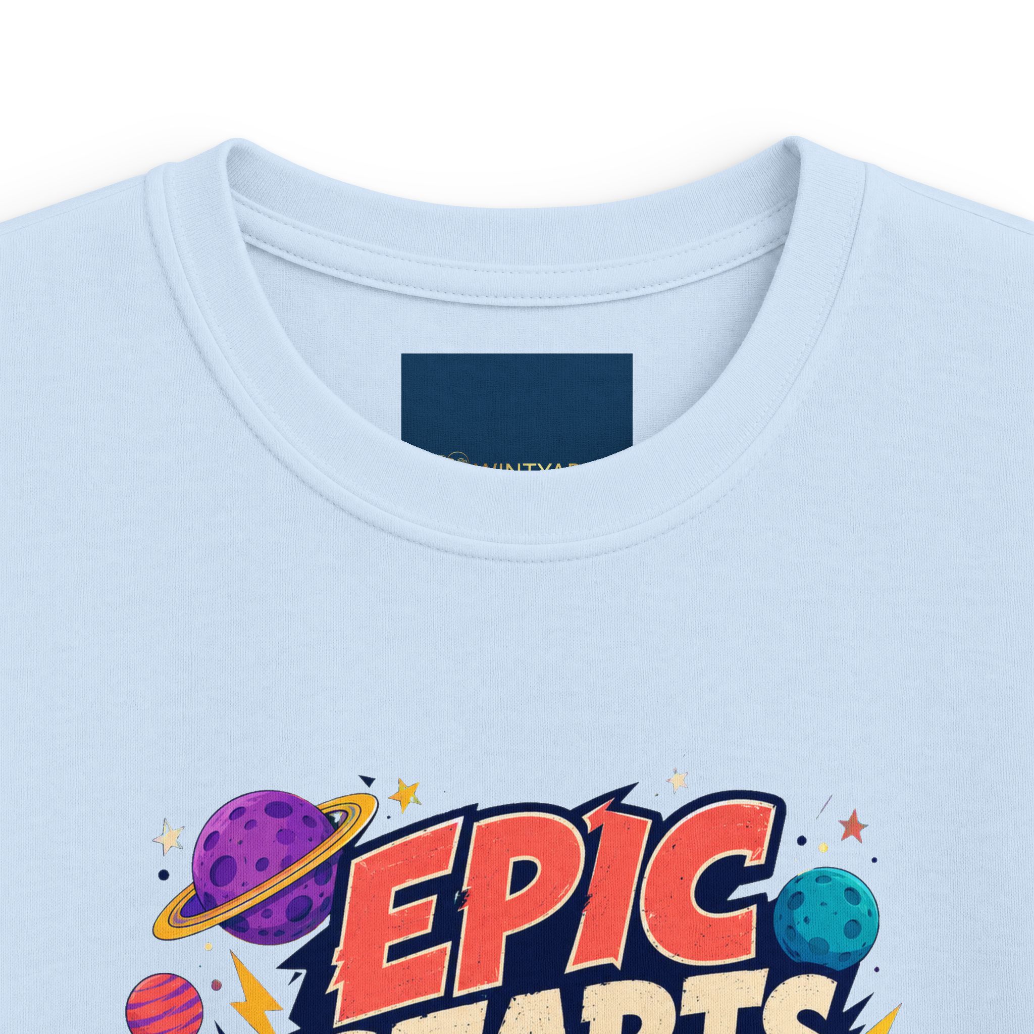 Kids Tee — "Epic Starts Here" Space Monster Graphic - Image 11