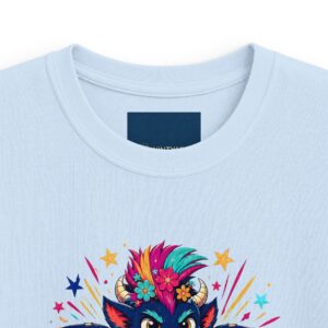 Kids Tee — "Fearless My Own Way" Colorful Baby Dragon Graphic