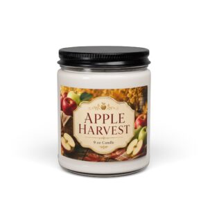 Apple Harvest Scented Soy Candle — 9oz Fall Aromatherapy Candle