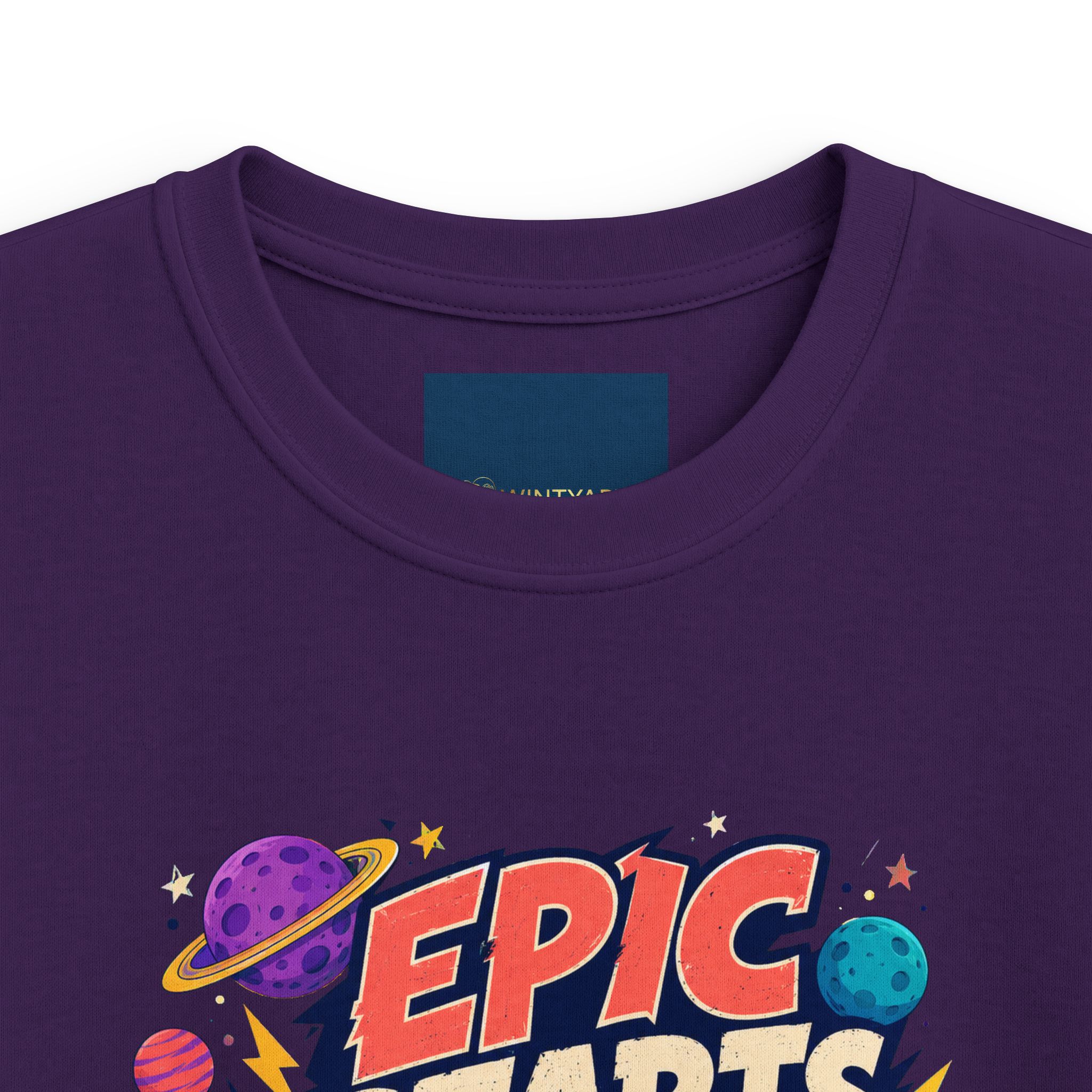 Kids Tee — "Epic Starts Here" Space Monster Graphic - Image 10