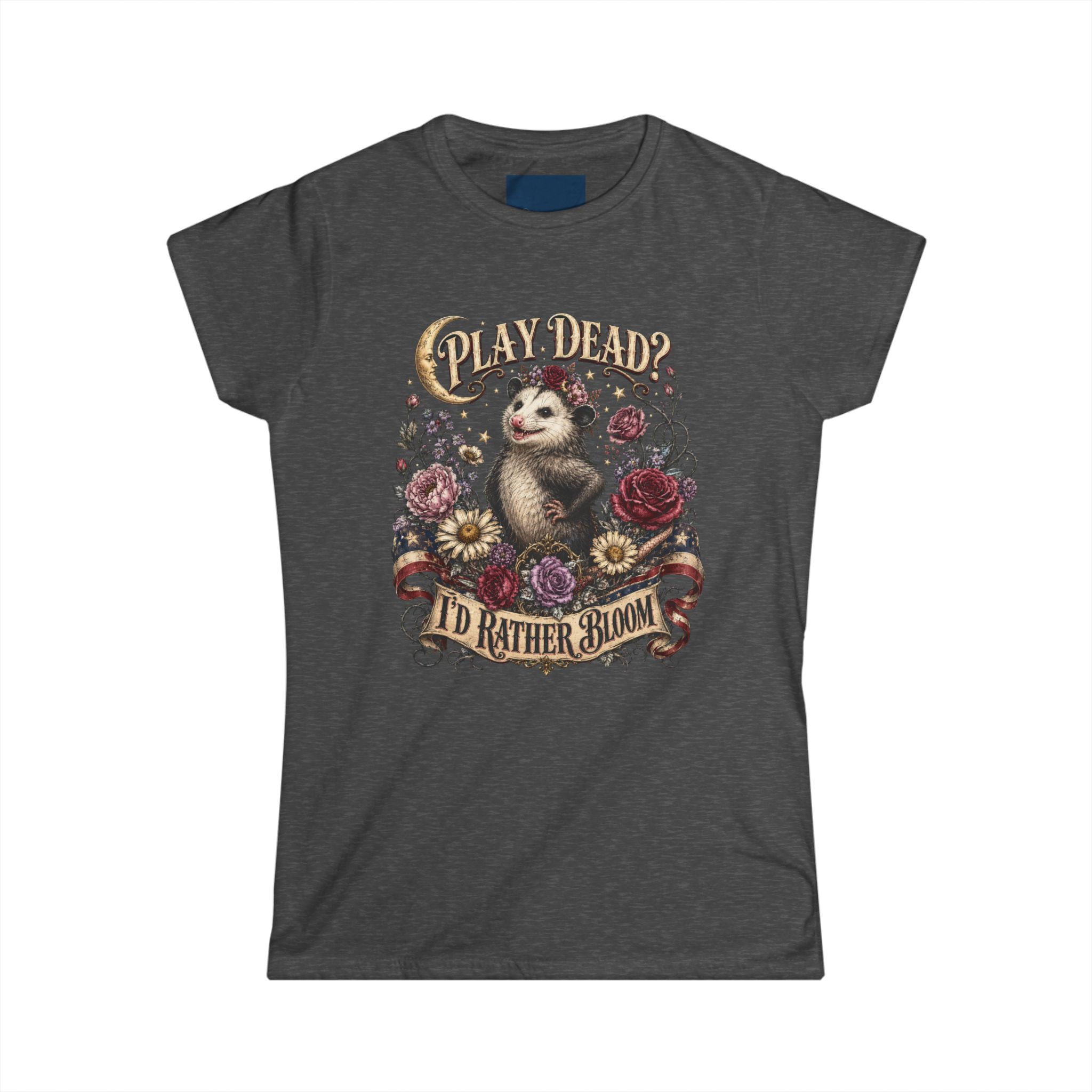 Women's Tee - Classic Softstyle Crewneck - Image 4