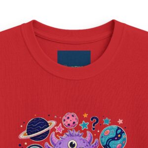 Kids Tee - 'Stay Curious Stay Strange' Cute Space Monster Science T-Shirt
